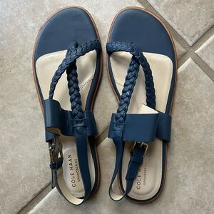 Cole Haan Blue Sandals | size 10B